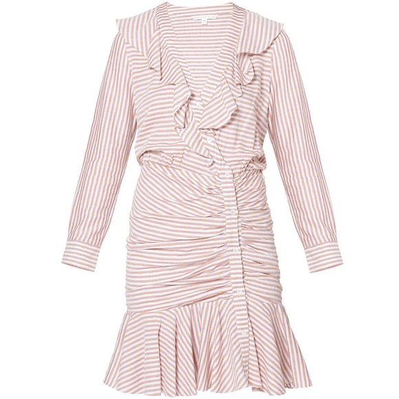 Veronica Beard Dresses & Skirts - Veronica Beard Asymmetrical Button Dress